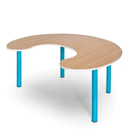 שולחן פרסה קוטר 160 מתכת