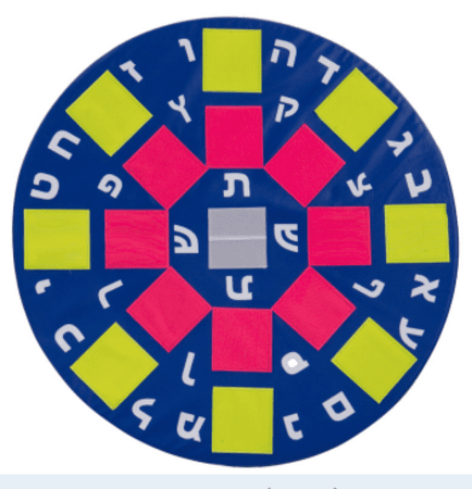 קליעה למטרה אותיות
