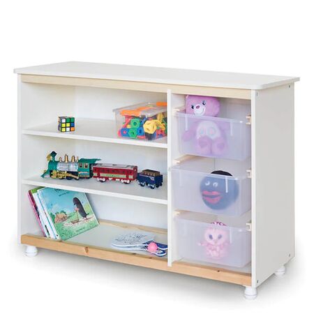 ארון גננת 3 מיכלים + 3 תאים שמנת